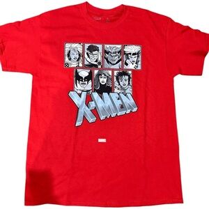 Vintage Marvel X-Men Red Graphic T-Shirt (Large), New